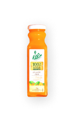 Jus détox orange, carotte & gingembre